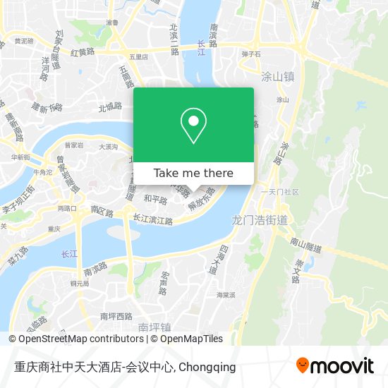 重庆商社中天大酒店-会议中心 map