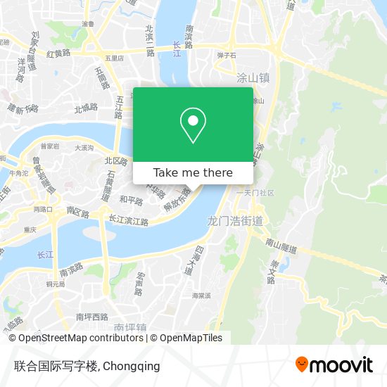 联合国际写字楼 map