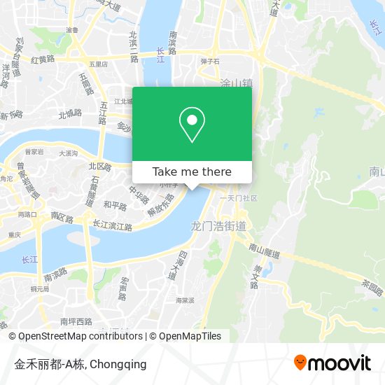 金禾丽都-A栋 map