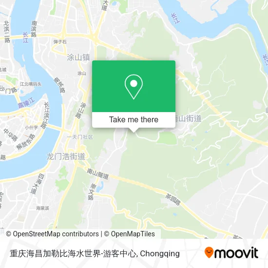 重庆海昌加勒比海水世界-游客中心 map