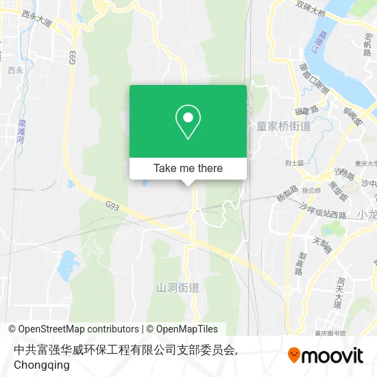 中共富强华威环保工程有限公司支部委员会 map