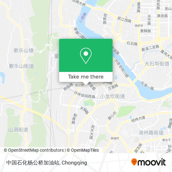 中国石化杨公桥加油站 map