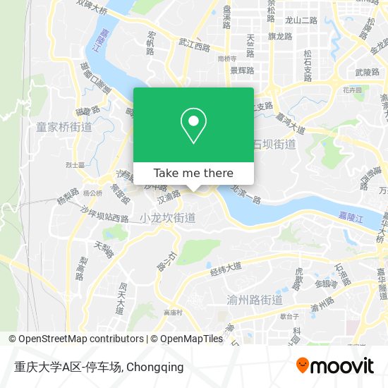 重庆大学A区-停车场 map
