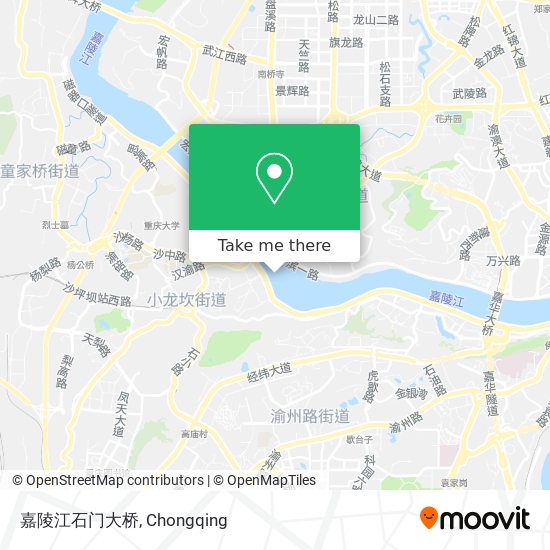 嘉陵江石门大桥 map