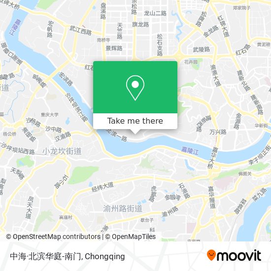 中海·北滨华庭-南门 map