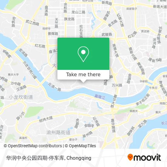 华润中央公园四期-停车库 map
