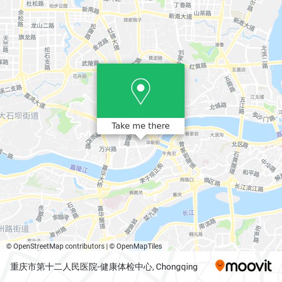 重庆市第十二人民医院-健康体检中心 map