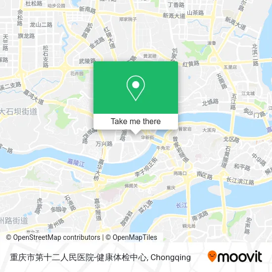重庆市第十二人民医院-健康体检中心 map