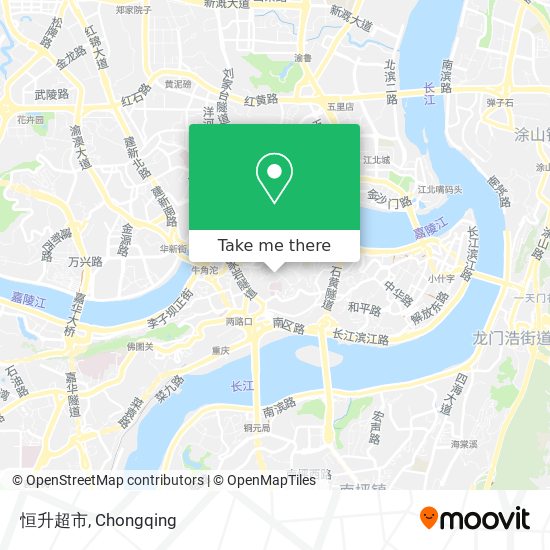 恒升超市 map