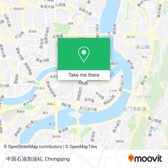 中国石油加油站 map