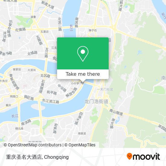 重庆圣名大酒店 map