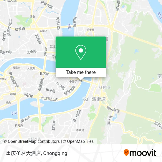 重庆圣名大酒店 map