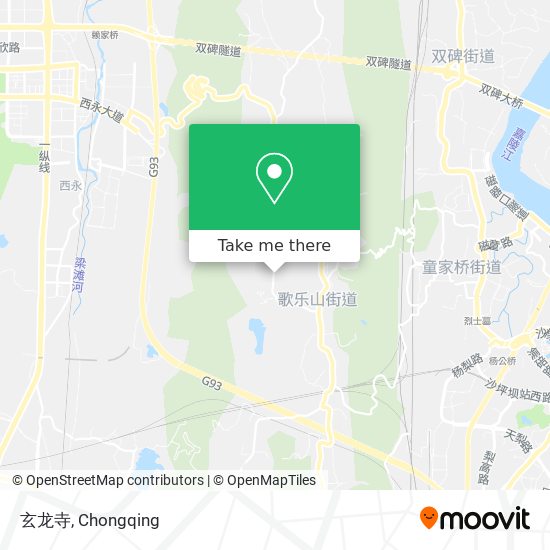 玄龙寺 map