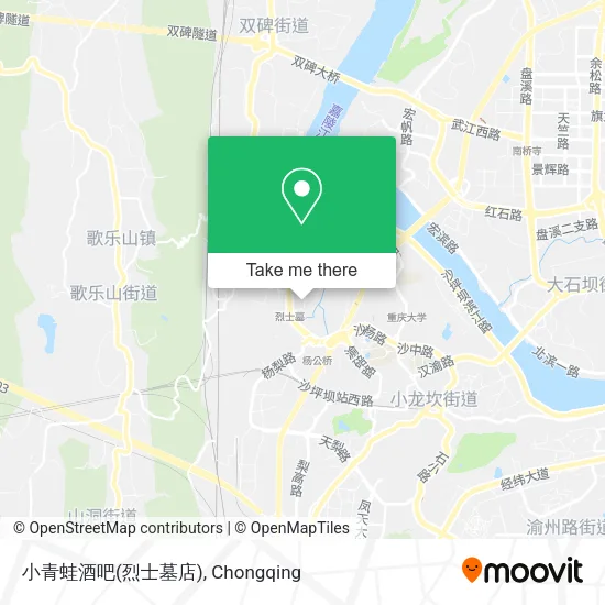 小青蛙酒吧(烈士墓店) map