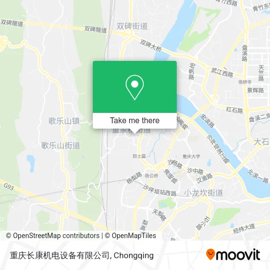 重庆长康机电设备有限公司 map
