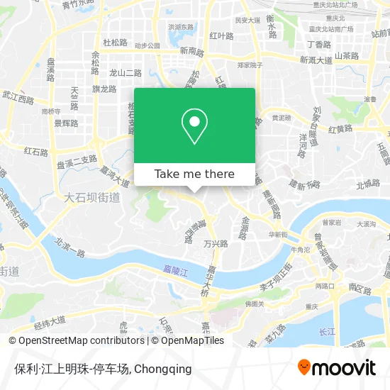 保利·江上明珠-停车场 map