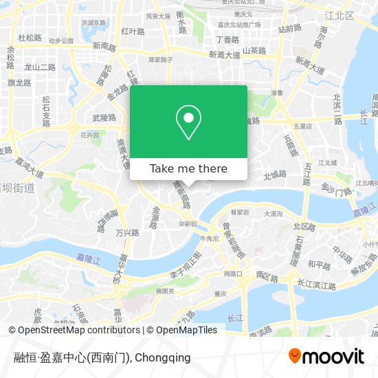 融恒·盈嘉中心(西南门) map