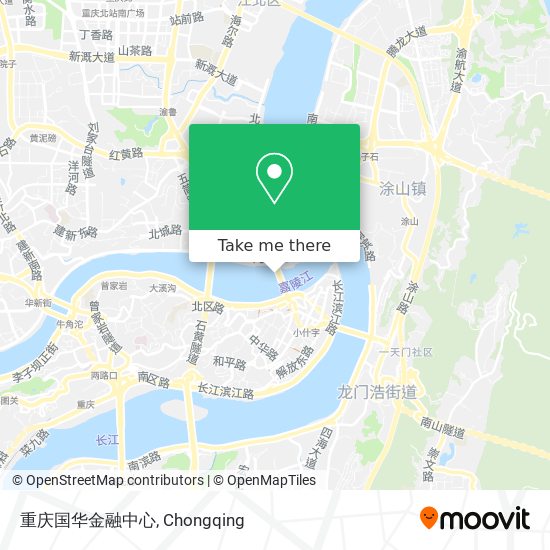 重庆国华金融中心 map