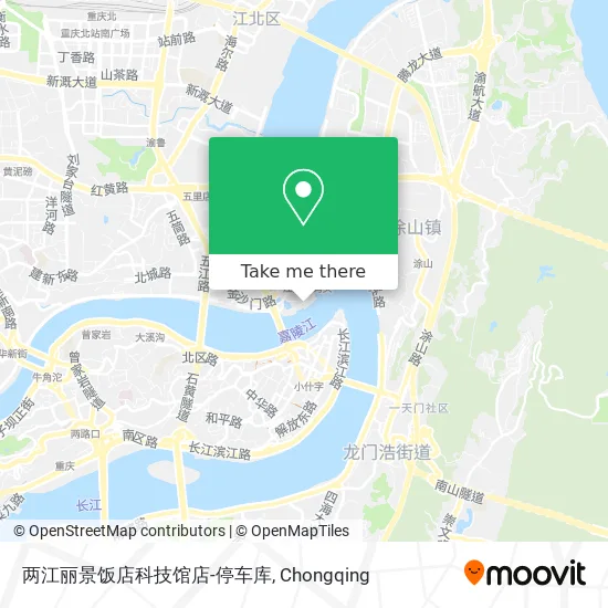 两江丽景饭店科技馆店-停车库 map