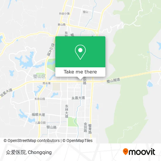 众爱医院 map