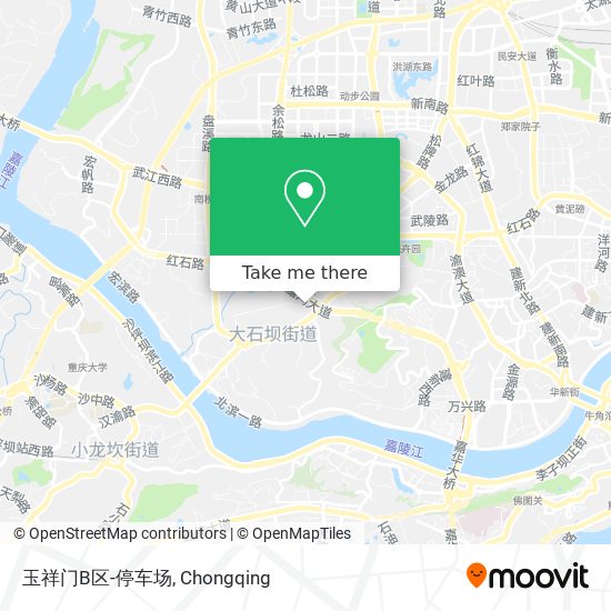 玉祥门B区-停车场 map