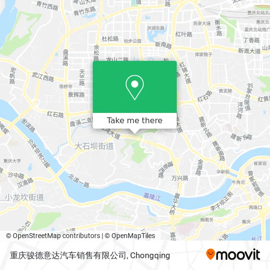 重庆骏德意达汽车销售有限公司 map
