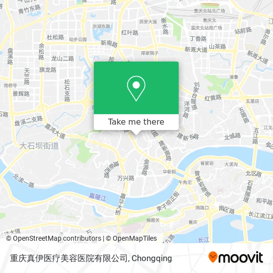 重庆真伊医疗美容医院有限公司 map
