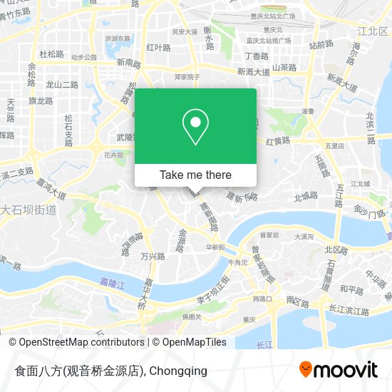 食面八方(观音桥金源店) map
