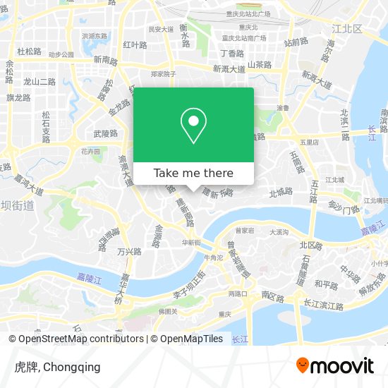 虎牌 map