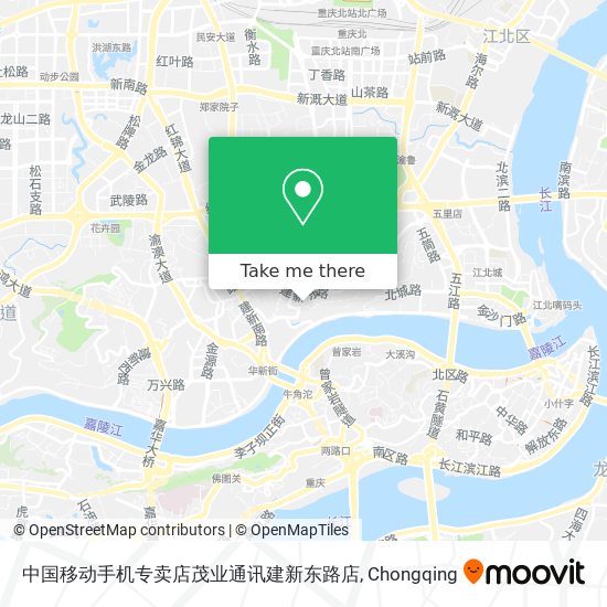 中国移动手机专卖店茂业通讯建新东路店 map