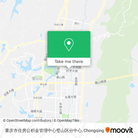 重庆市住房公积金管理中心璧山区分中心 map
