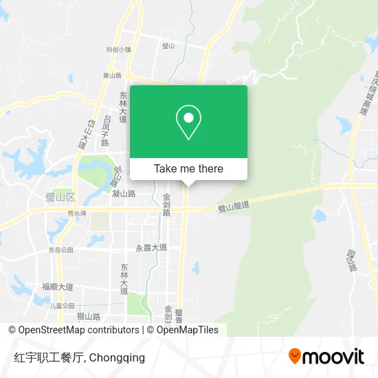 红宇职工餐厅 map
