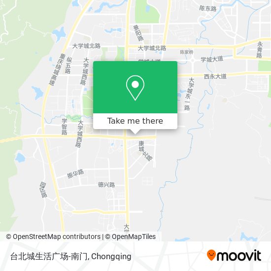 台北城生活广场-南门 map