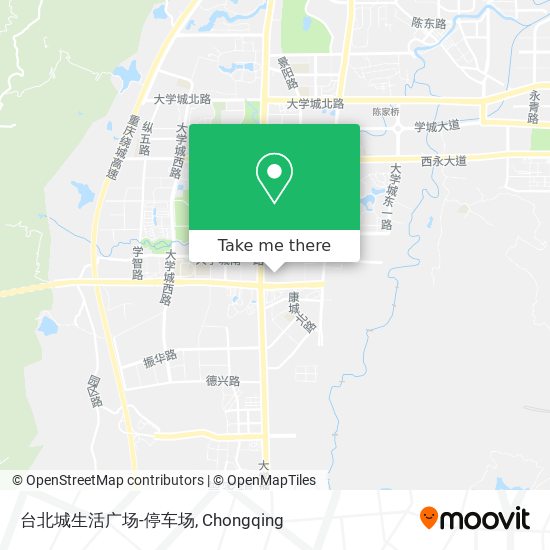 台北城生活广场-停车场 map
