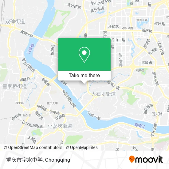重庆市字水中学 map