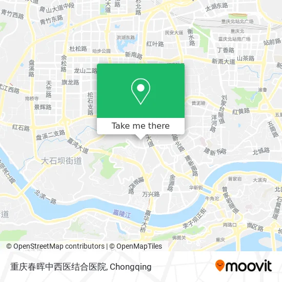 重庆春晖中西医结合医院 map