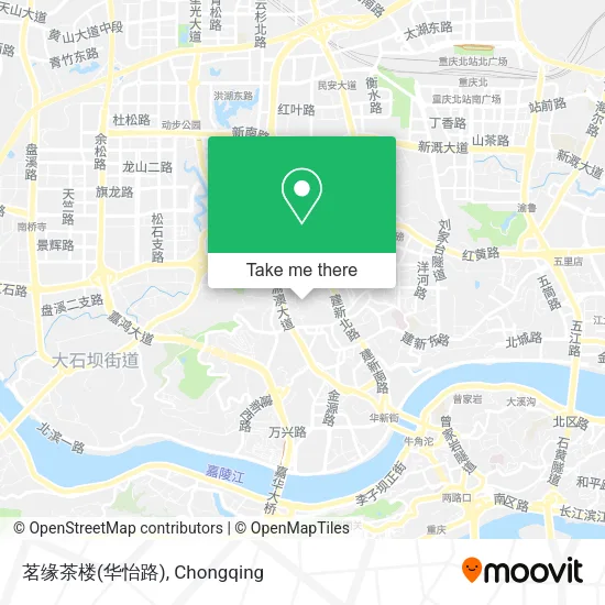 茗缘茶楼(华怡路) map