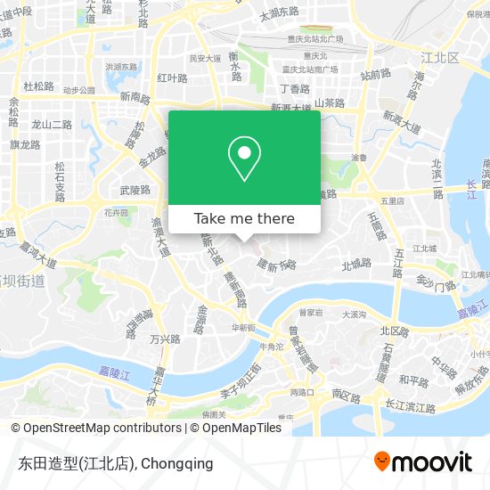 东田造型(江北店) map