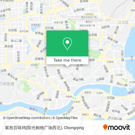紫燕百味鸡(阳光购物广场西北) map