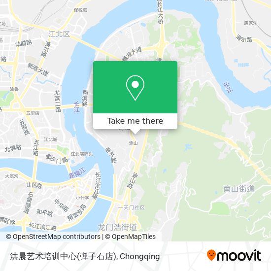 洪晨艺术培训中心(弹子石店) map
