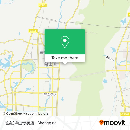 雀友(璧山专卖店) map