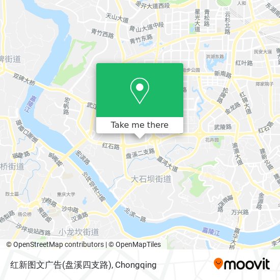 红新图文广告(盘溪四支路) map