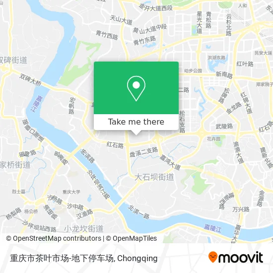 重庆市茶叶市场-地下停车场 map