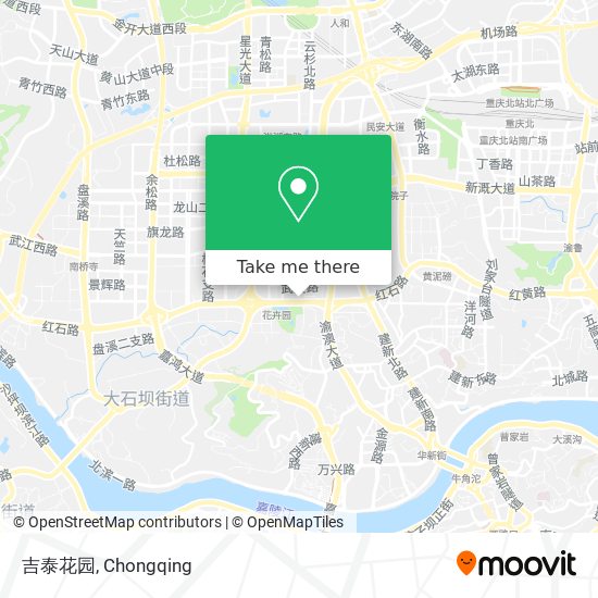 吉泰花园 map
