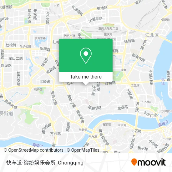 快车道·缤纷娱乐会所 map