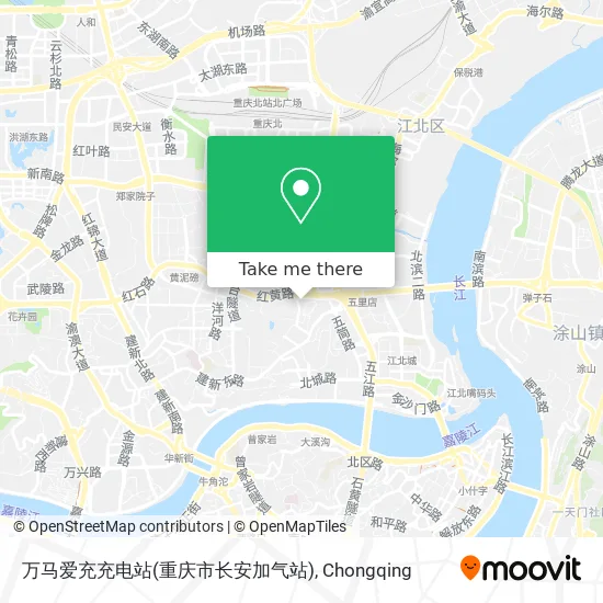 万马爱充充电站(重庆市长安加气站) map