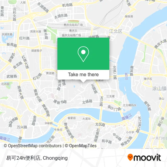 易可24h便利店 map