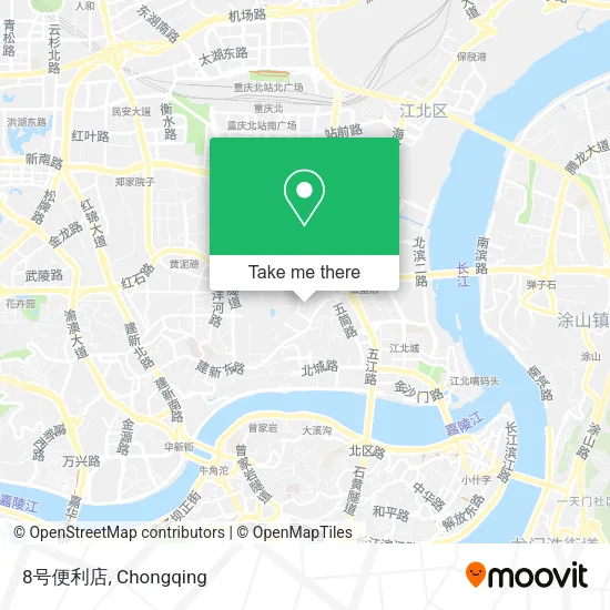 8号便利店 map