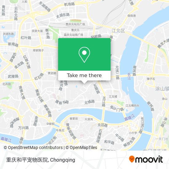 重庆和平宠物医院 map