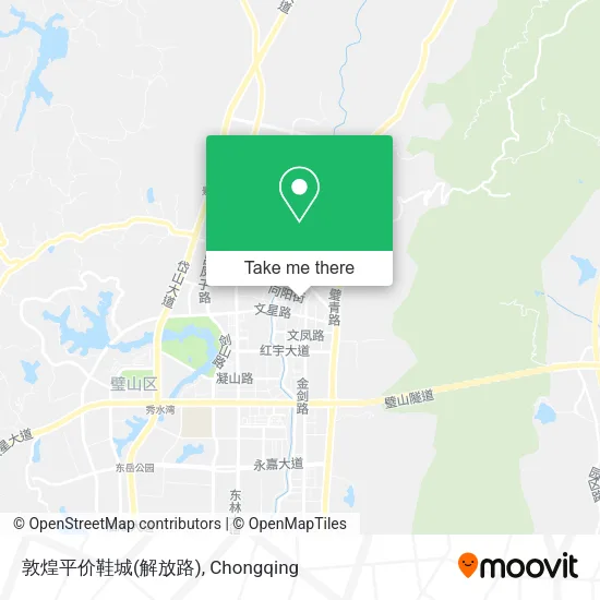 敦煌平价鞋城(解放路) map